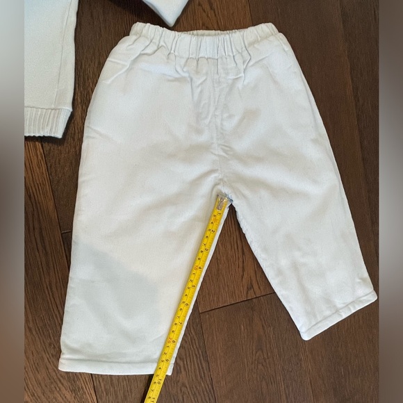 Cozy Designer Baby Outfit PAPERMOON mini Size 12 Months Light Blue Warm - Picture 7 of 16